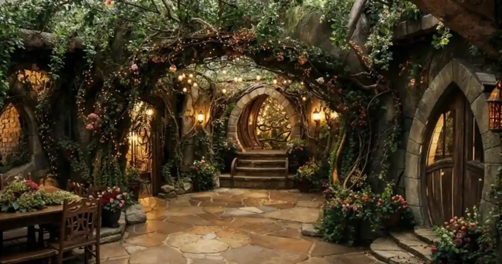 Wedding Party Reception Entrance