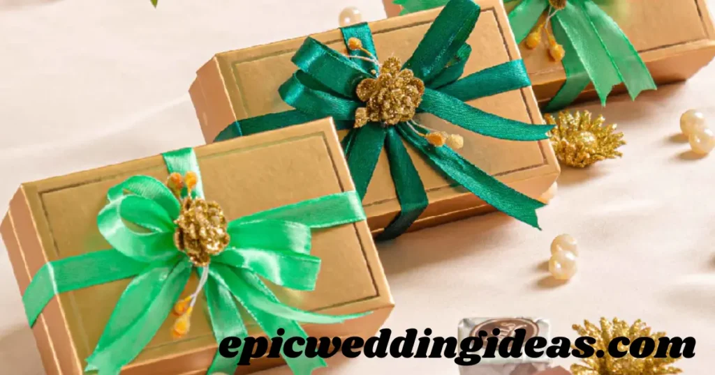 chocolate wrapping ideas for wedding